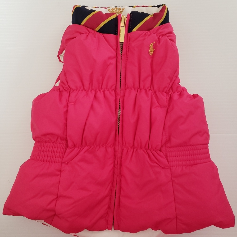 Toddler Ralph Lauren Reversible Puffer Vest